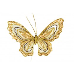 Διακοσμητική Πεταλούδα Υφασμάτινη 1659GL