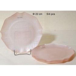 Πιάτα Πάστας Σ/4 Γυάλινα 22cm